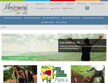 Tablet Screenshot of movement-of-life.org